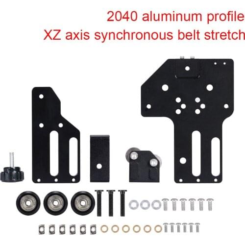 3D Printer Parts 2040 Aluminum Profile XZ Axis Synchronous Belt Stretch Straightening Tensioner 3D Printer Extruder Openbuilds