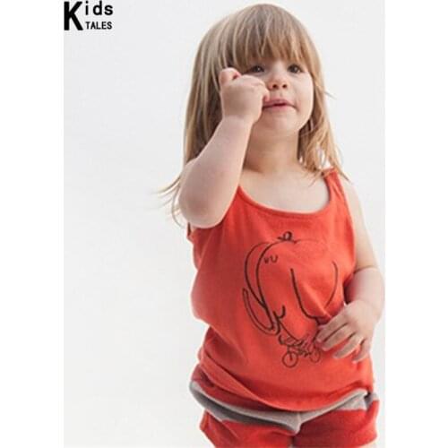 RW-175 New Arrival Children T-shirts Cotton Children T-shirt Cartoon Printed Tees for Boys Girls Tops 2020 Childrens Clothing