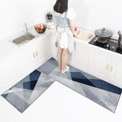 Alfombra Baño Tapis ковер Nordic Kitchen Oil-Proof Water-Absorbent Bathroom Entrance Long Non-Slip Mat Rugs Living Room Carpet