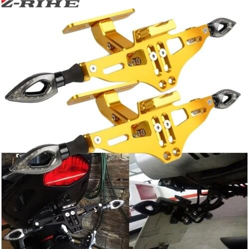 For yamaha fz1 fazer fz6r fz8 xj6 fz6 mt-09 FZ-09 mt07 mt-07 XT660R XT660X Motorcycle License Number Plate Frame Holder Bracket