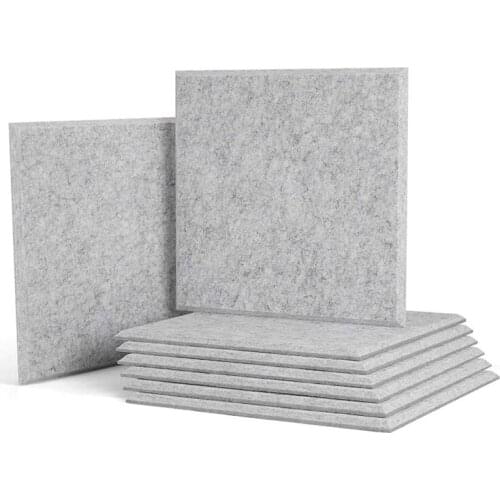8 Pack Acoustic Panels Sound Dampening Panels,Sound Proof Padding Beveled Edge Tiles,for Wall Decor &Acoustic Treatment
