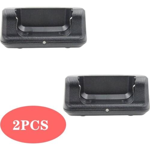2PCS WLN Original Charger Desktop for WLN KD-C1 KDC1 KD-C1plus 5W UHF 400-470mHz Mini Walkie Talkie Two Way Radio