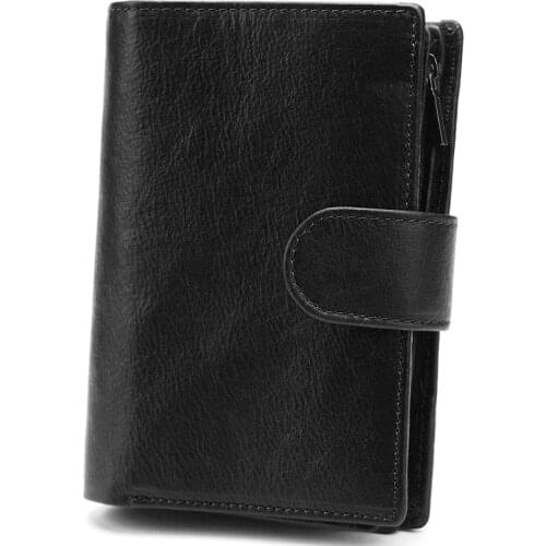 New leather passport bag mens hand wallet multi-function first layer cowhide document bag large capacity short paragraph
