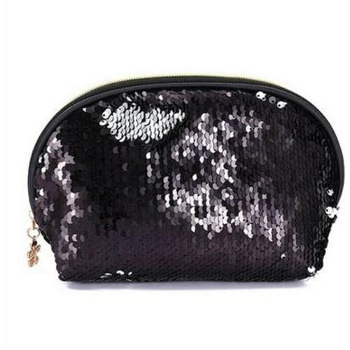 New Fashion Pretty Women Bag Sequins Coin Purse Wallet Storage Makeup Bag Pouch Handbag Card Pocket High Quality