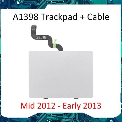Trackpad Touchpad with Cable Macbook Pro Retina 15 in A1398 Mid 2012 Early 2013 821-1610-A