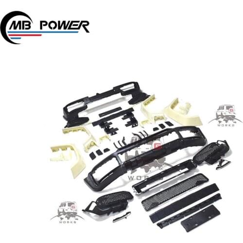 W464 body kit fit for G class W464 G63 G500 G350D to KO style with front bumper rear bumper over fenders