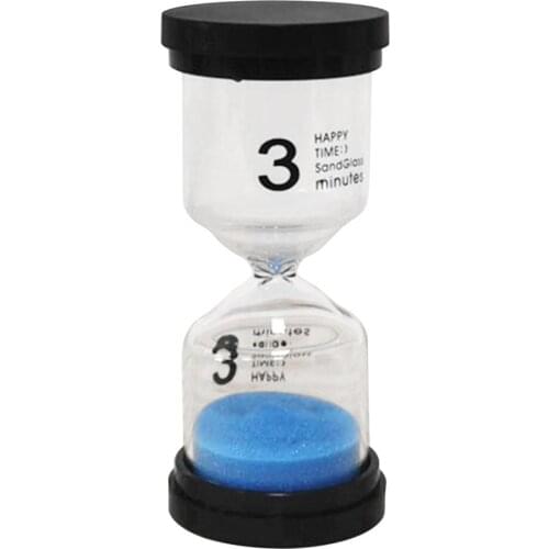 3 Minutes Sand Watch Hourglass Sandglass Sand Cook Clock Children Gift Sand Timer Household Decoration