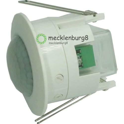 110V 220V Ceiling PIR infrared motion sensor body Detector lamp fixture switch lampholder for LED lamps automatic ON / OFF