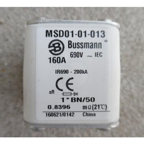 Fuses: MSD01-01-013 160A 690V / MSD01-01-020 500A 690V ( 1*BN/50 ) aR