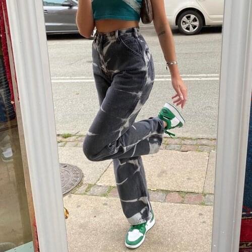 QWEEK Women's Loose Jeans
