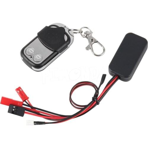 RC Car Winch Wireless Remote Control Receiver for 1/10 RC Crawler Axial SCX10 Traxxas TRX4 RC4WD D90 TF2 Tamiya CC01