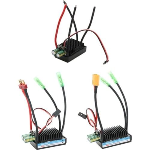 1PC 10.5V-26V 12V 24V 100A Bidirectional Brushed ESC High Power Speed Controller Regulator with XT60/T Plug for RC Electric Boat