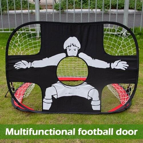 Foldable Football Gate Net Kids Sports Outdoor Indoor Children Fun Game Portable Mini Net Goal Ball Practice Soccer Training