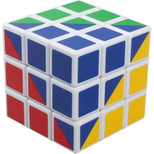 X-cube Most Difficult 3X3X3 56mm Magic Speed Cube Four Colors Magic Cube