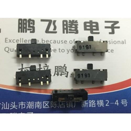10PCS/lot Original Japanese FOXCONN 1BS008-13130-002-7F toggle switch 6-foot 3 gear self-reset while toggle