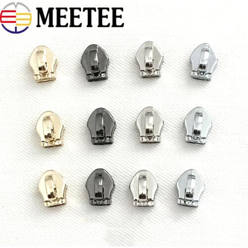 25Pcs 3# 5# Eco-friendly Zipper Sliders For Nylon Zipper Bag Sewing Zips Heads Repair Kit DIY Garment Accessories