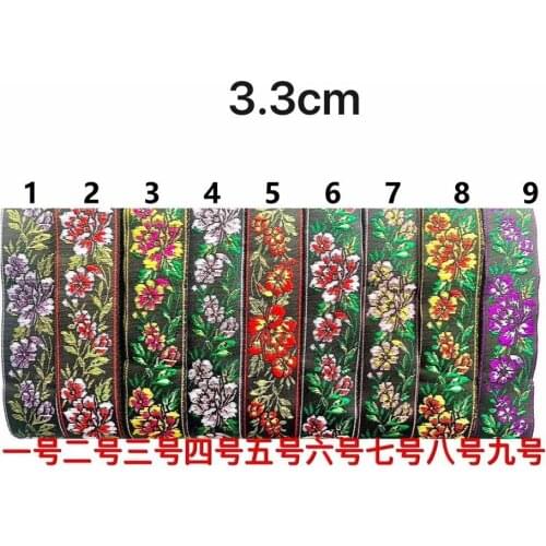 3.3cm ethnic style folk style nation style jacquard ribbon,jacquard webbing,garment ribbon,shoes ribbon,bag ribbon,QC0508D