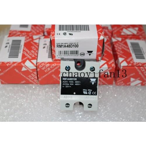 Brand new original Carlo Gavazzi Swiss Relay RM1A48D100/RM1A48D75/RM1A48D50