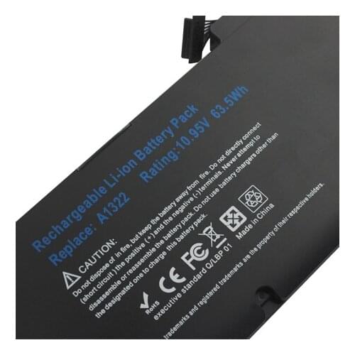 Laptop Battery For APPLE MacBook Pro 13" A1322 A1278 ( 2009-2012 year ) MB990 MB991 MC700 MC374 MD313 MD101 MD314 MC724