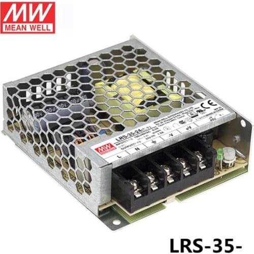 Mean Well LRS-35 series AC/DC 35W Switching Power Supply meanwell 5V 12V 24V 48V