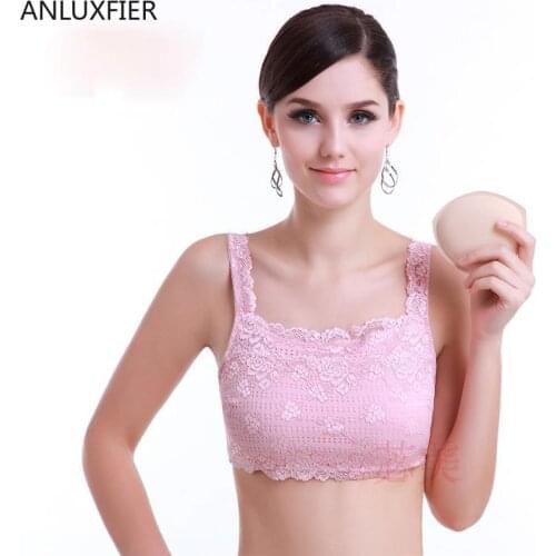 X9055 Mastectomy Bra Pocket Underwear for Silicone Breast Prosthesis Breast Cancer Women Artificial Boobs Set Padded Bras