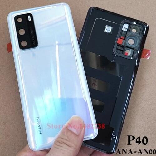 100% Original For Huawei P40 ANA-AN00 Back Cover Back Housing Battery Case Panel Mobile Phone Case
