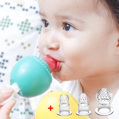Baby pacifier Baby Pacifiers Feeder Kids Fruit feeding Nipple Safe Supplies Creative Nipple Teat Nipple Bottles Baby Things Toys