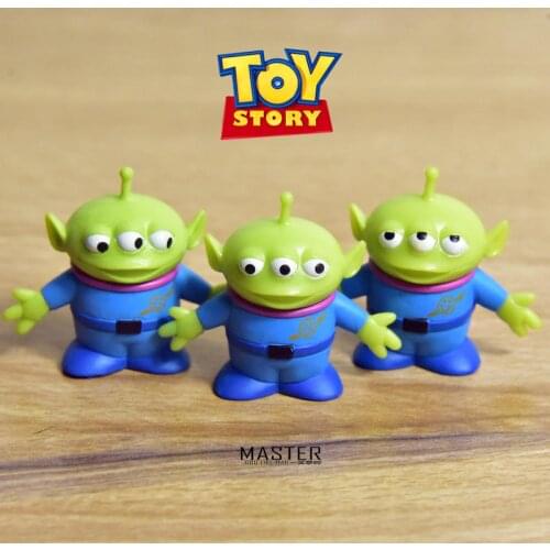 Disney Genuine Alien Girl Boy Toy Story Cartoons Action Figures Model Birthday Present Gift Children Toys