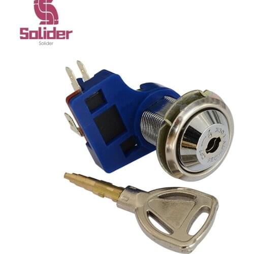 Fish Hunter Game Machine Credit Lock With Key 3pin Micro Switch Gambling Slot Game Accessories