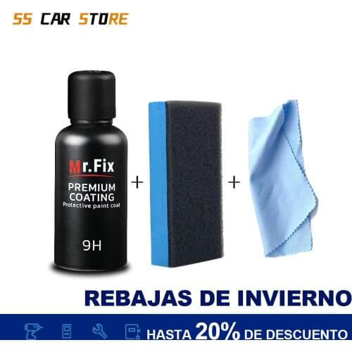 30ml 9H Paint Care Car Polish Liquid Glass Ceramic Coat Anti-scratch Auto Detailing Glasscoat Super Hydrophobic Glass Coating