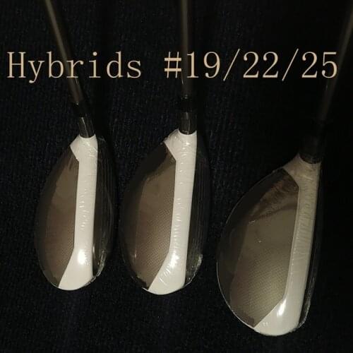 S MAX Golf Clubs Hybrid Golf Rescue 19/22/25 Loft With TENSEI Graphite Shaft Head Cover