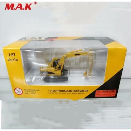 Collection Diecast 1:87 Scale 315C L Hydraulic Excavator Diecast Model 55107 Type Truck Car Vehicles Diecast Model