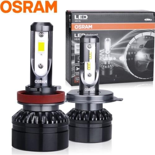 OSRAM lampada h7 fog light led Bulb auto headlight Car HB4 HB3 LED 9012 HIR2 12V 6000K White super led h4 H1 HB2 9005 9006 H11