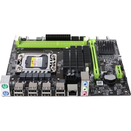 X58 LGA 1366 Motherboard Support REG ECC Server Memory and Xeon Processor Motherboard