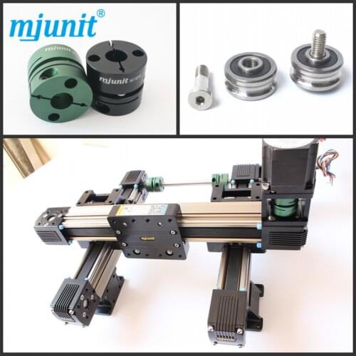 MJUNIT xyz made in china High rigidity Roller Type wheel linear rail/linear guide/linear guideway