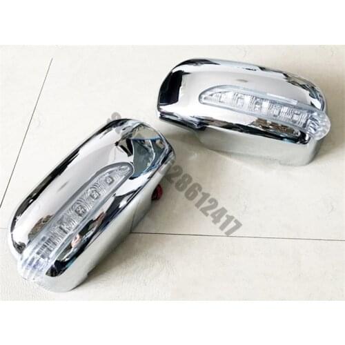 For BYD F3 2005-2013 Car styling ABS Chrome Rearview Side Door Mirrors Cover Trim Car modeling