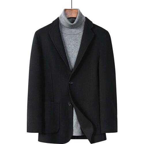 Arrival New Autumn High Quality Wool Casual Trench Coat Men,mens Wool Jackets Plus-size M-4XL