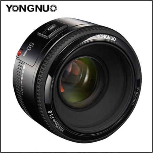 YONGNUO 50mm YN50MM F1.8 large aperture auto focus lens EF AF/MF For Canon EOS 600D 550D 70D 700D 750D 1100D 1200D 1300D 200D