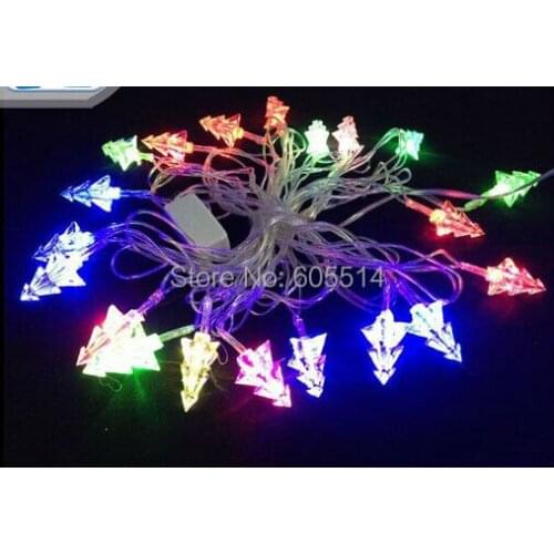 [Seven Neon]Free shipping 110V/220V pine shape 4M 20leds party/Christmas/decoration/holiday led string light