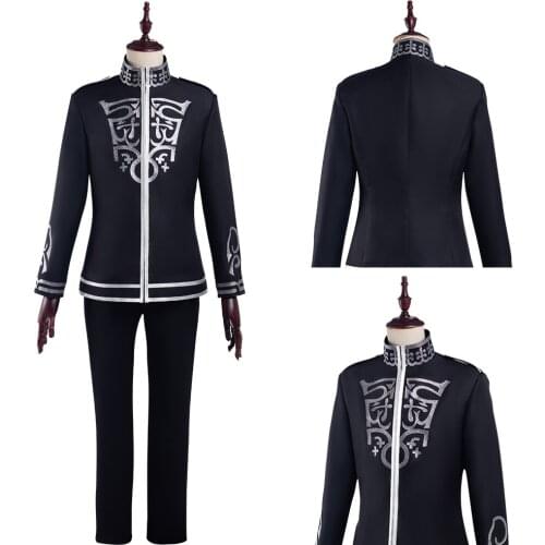 Jack Jeanne Univeil School Uniform Tachibana Kisa Cosplay Costume Halloween Carnival Suit