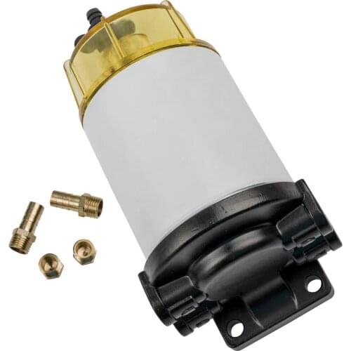 3/8" NPT Water Separating Fuel Filter System S3213 for Outboard Motor 19" Deep