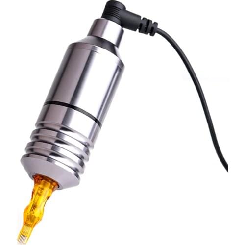 Brand New Mini Portable Wireless Tattoo Rotating Short Pen With Swiss Motor Powerful Mute Ink Cartridge Tattoo Lining And Shader