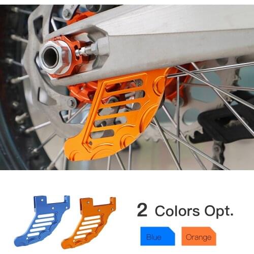 For SX XC XCW SXF SX-F EXC EXC-F XCF-W 125/150/200/250/300/350/400/450/500/525 Moto Rear Disc Rotor Brake Guard Cover Protection