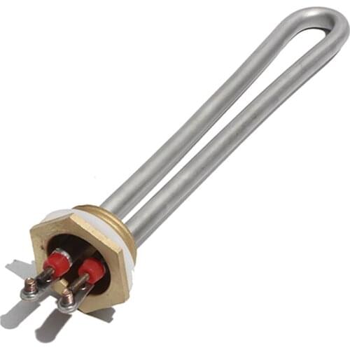 1 Inch/DN25 Electric Heating Element for Boiler Heater/Water Dispenser/Water Fountain Heating Tube 110V/220V 700W/1000W/1500W