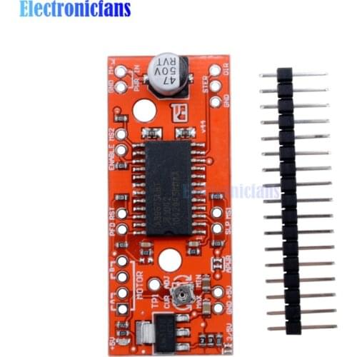 1Set EasyDriver Shield Stepping Stepper Motor Driver V44 A3967 For Arduino Support 4/6/8 Wire Steppers 7V-30V