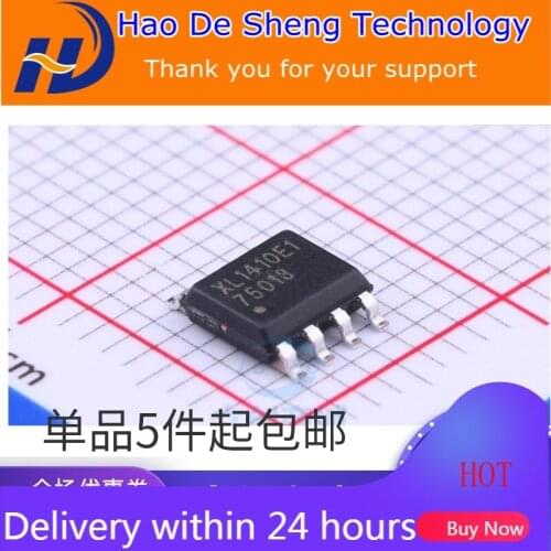 10PCS/LOT XL1410E1 SOP-8 2A 18V 380khz Buck DC Power Converter IC New Original In Stock