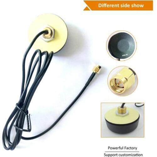 UFO 4G LTE DTU air quad-band GSM cabinet satellite antenna RG174 cable 1 meter long SMA male pin connector 1PCS