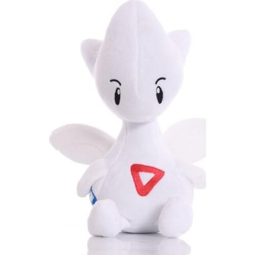 5pcs/lot TAKARA TOMY Pokemon 23cm Togetic Plush Toys Doll Togetic Soft Stuffed Plush Doll Peluches Gift for Kids