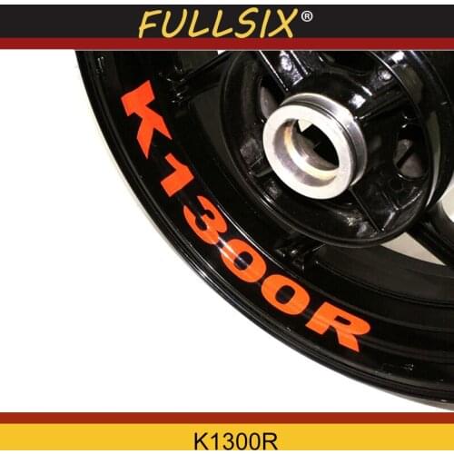 Seven colors 8X CUSTOM INNER RIM DECALS WHEEL Reflective STICKERS STRIPES FIT BMW K1300R