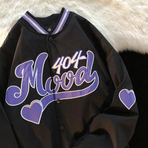 Spring Autumn Jaquetas Embroidery Baseball Jacket Female Coat Mens Couple Bomber Unisex Boyfriend Style Varsity Hiphop Street